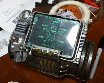 Items similar to Fallout 4 PipBoy perler bead figure on Etsy