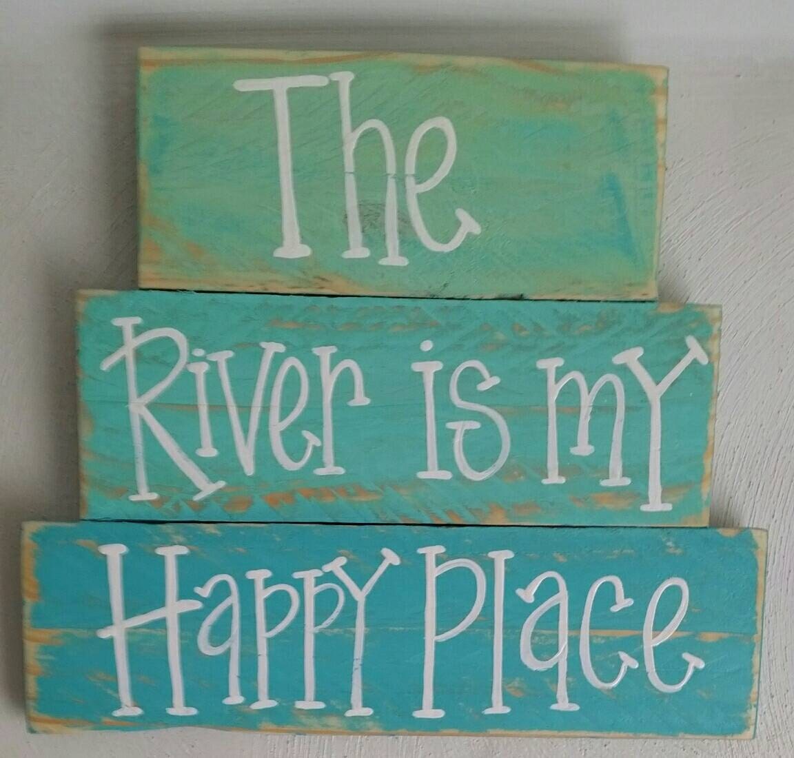 The River is my happy place.