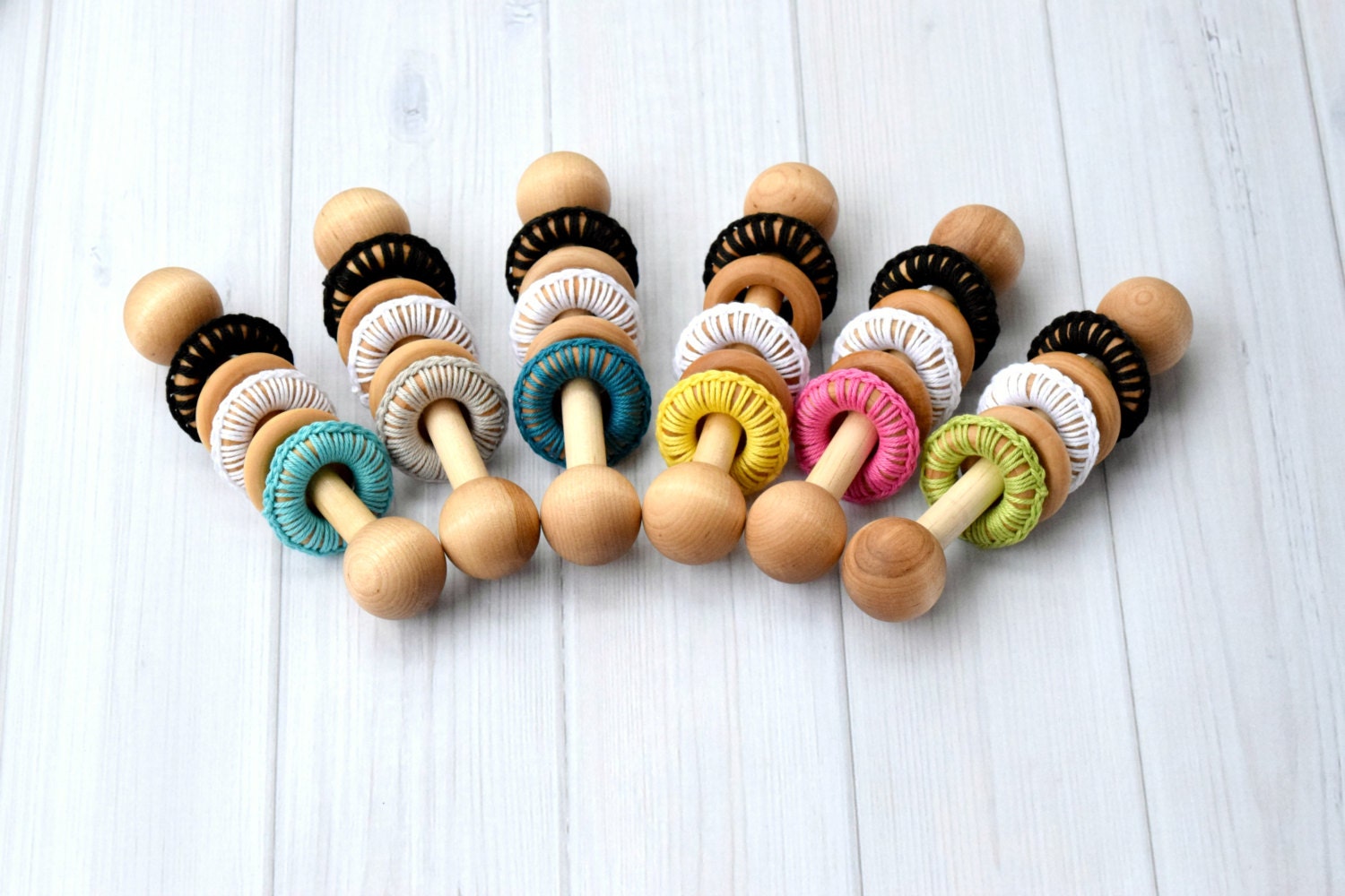 Baby Toys Baby Rattle Wooden Baby Rattle Wood Rattle