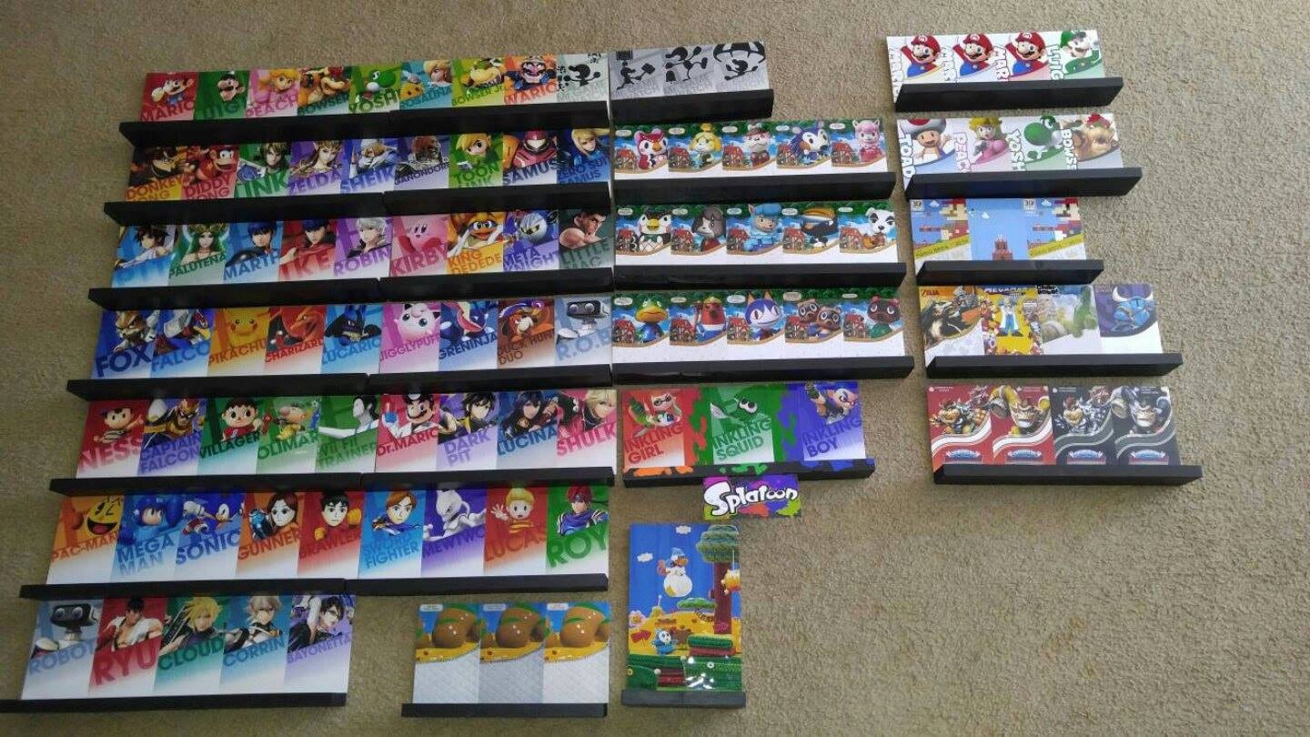 amiibo shelf display