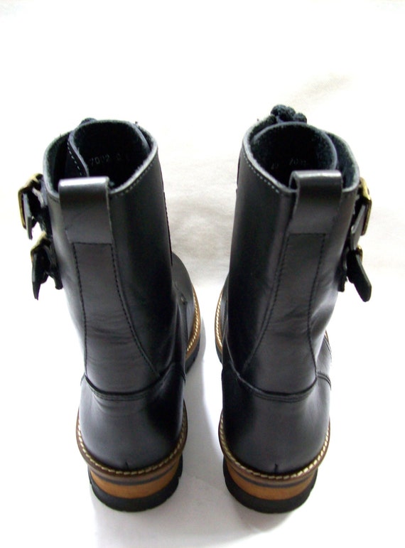 leather boots size 9 ladies