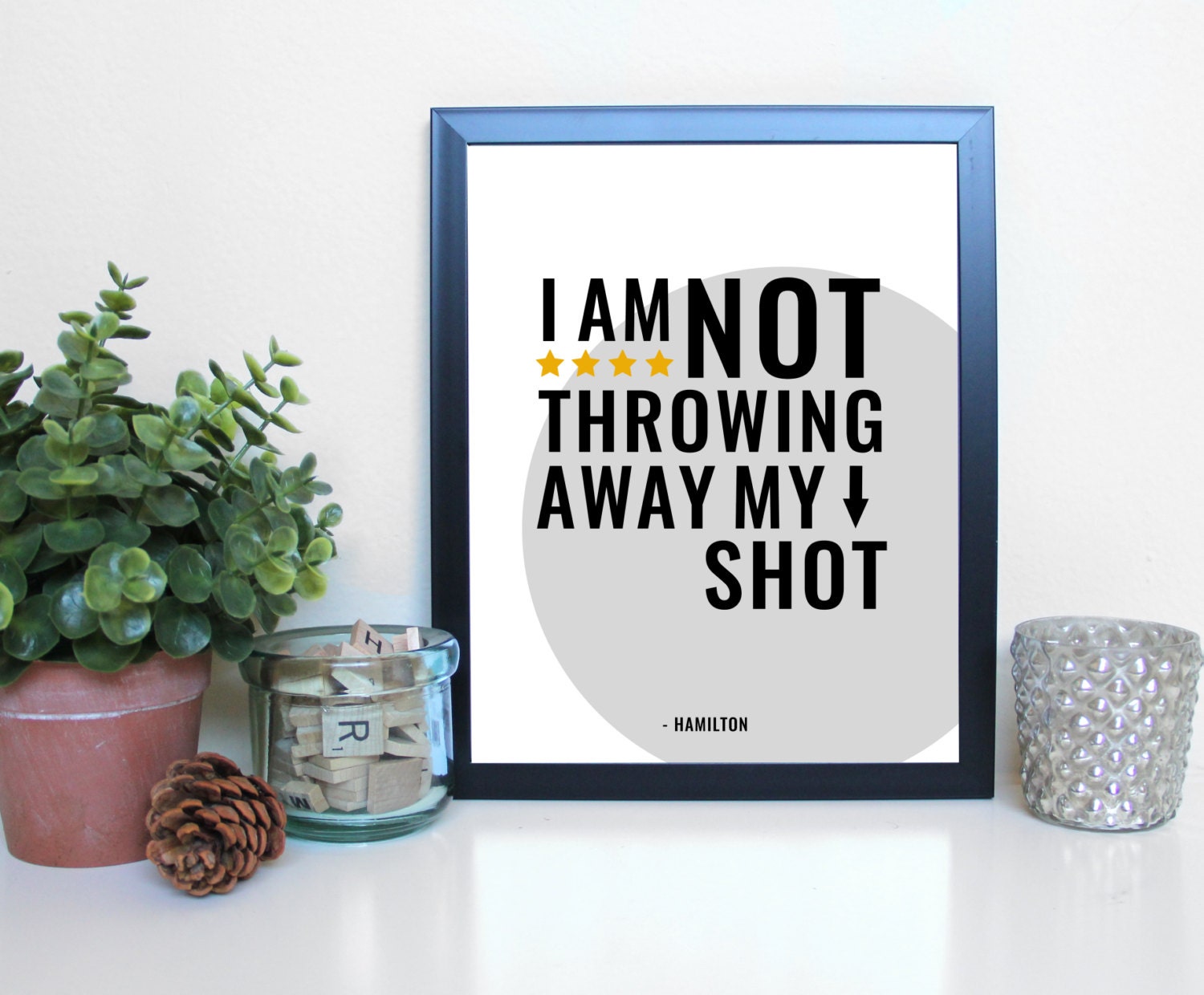 Hamilton Not Throwing Away My Shot Broadway Musical