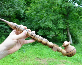 LONG smoking tobacco pipe wood pipes smoking bowl unique pipe gandalf hobbit churchwarden pipe cool cute pipe lotr hammer pipe sherlock pipe
