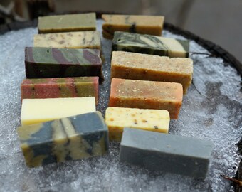 Handmade soap / Soap Bundle / Eczema Soap / Bar Soap / Natural Soap /Sample Soap / Essential Oil Soap
