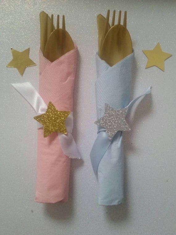 12CT Twinkle Twinkle Little Star cutlery set. Baby shower
