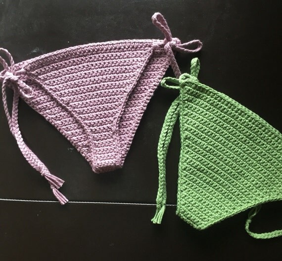 Crochet bikini Crochet bikini bottoms by LostATLANTIShandmade