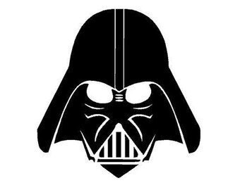 Items similar to Darth Vader Vinyl Toilet Humor Decal on Etsy