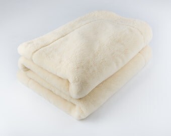 Organic Merino Wool Blanket, Holiday Gifts for Parents, Woolen Warm Blanket, Made from Bulgarian pure merino wool in EUROPE, woolen wrap
