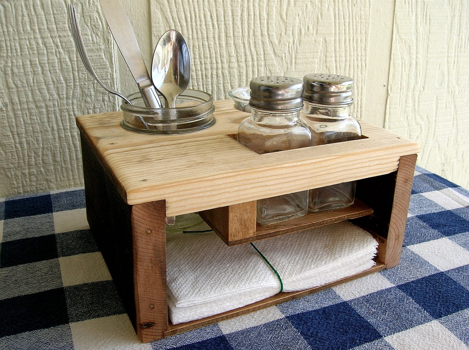 table caddy for kitchen