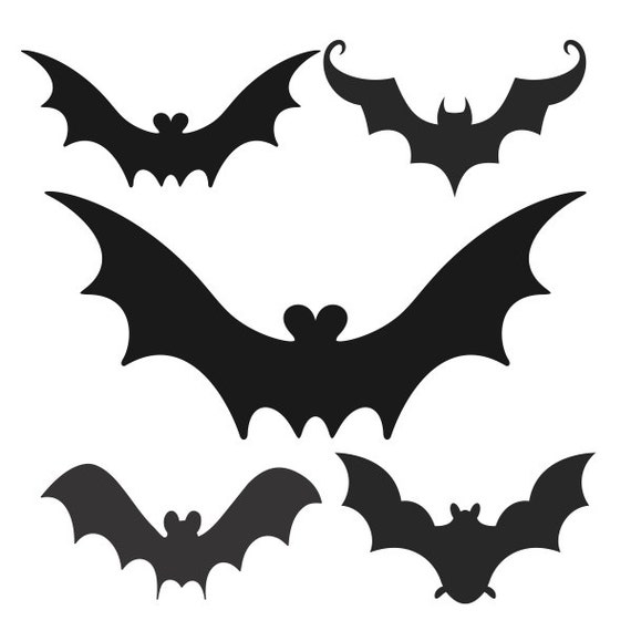 Bat Pack Halloween Design Cuttable SVG DXF EPS use with