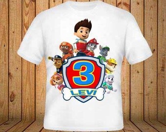 Paw Patrol Birthday Shirt