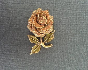 Gold Rose Brooch Etsy   Il 340x270.1044056506 23sw 