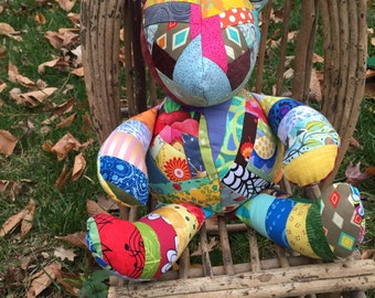 Fun Fabric Patches JuJu Bear