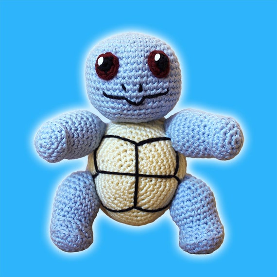 Squirtle - Pokemon. Amigurumi Pattern PDF.