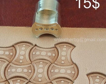 Tools for leather crafts. Stamp #32