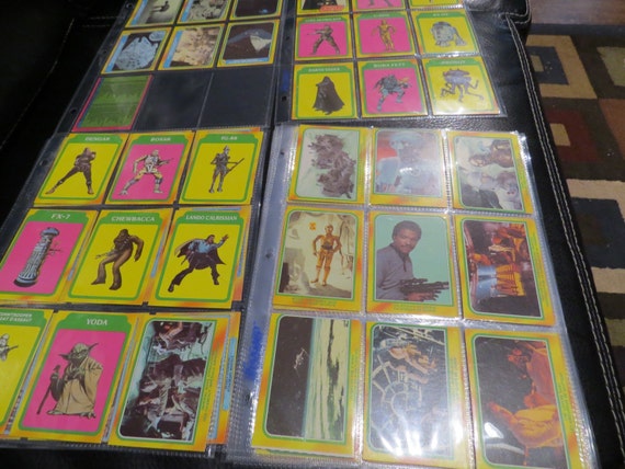 1980 star wars trading cards