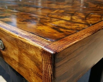 Items similar to Dovetail Work Table - Modern Industrial Desk on Etsy