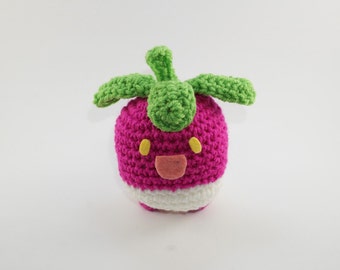 Bounsweet Amigurumi, Crochet Bounsweet, Pokemon Moon, Pokemon Moon, Pokemon Amigurumi, Pokemon Plush, Pokemon, Kawaii Plush, MADE TO ORDER
