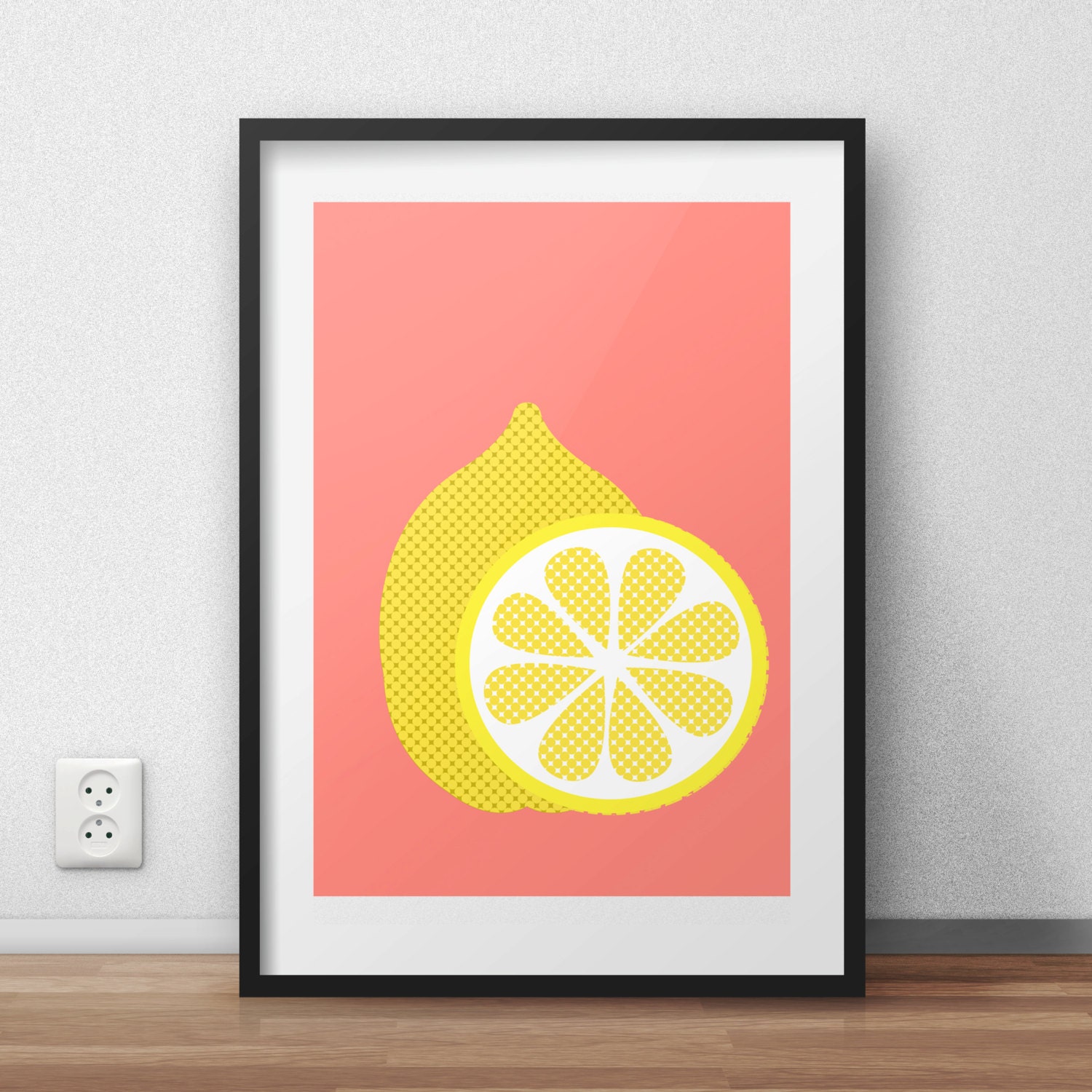 Lemon Print Lemon Wall Art Citrus Print Lemon Poster | Free Download ...