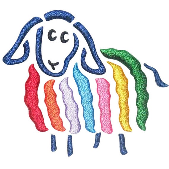 Sheep embroidery design Sheep embroidery design