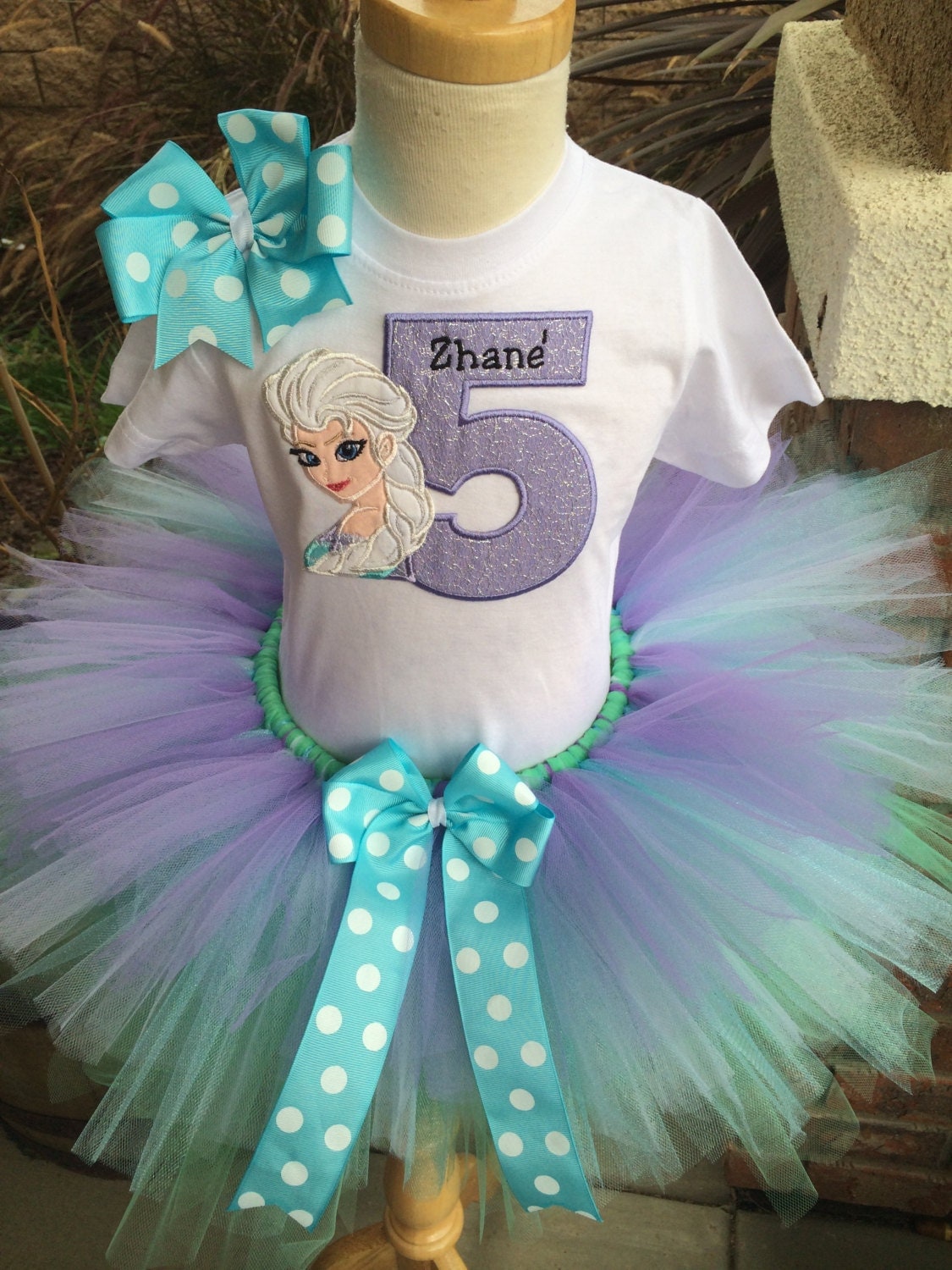 frozen birthday tutu