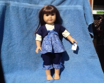 American Girl Doll Capri Clothing Set
