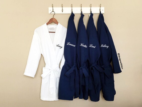 bridesmaids robes set of 5