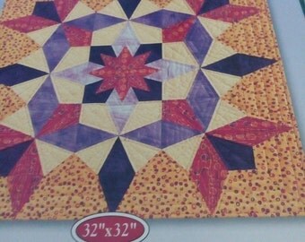 winter twist kaleidoscope quilt pattern