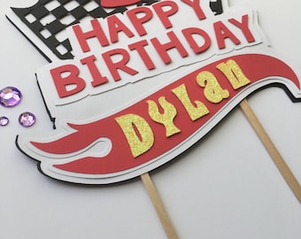Hot Wheels Cake Topper