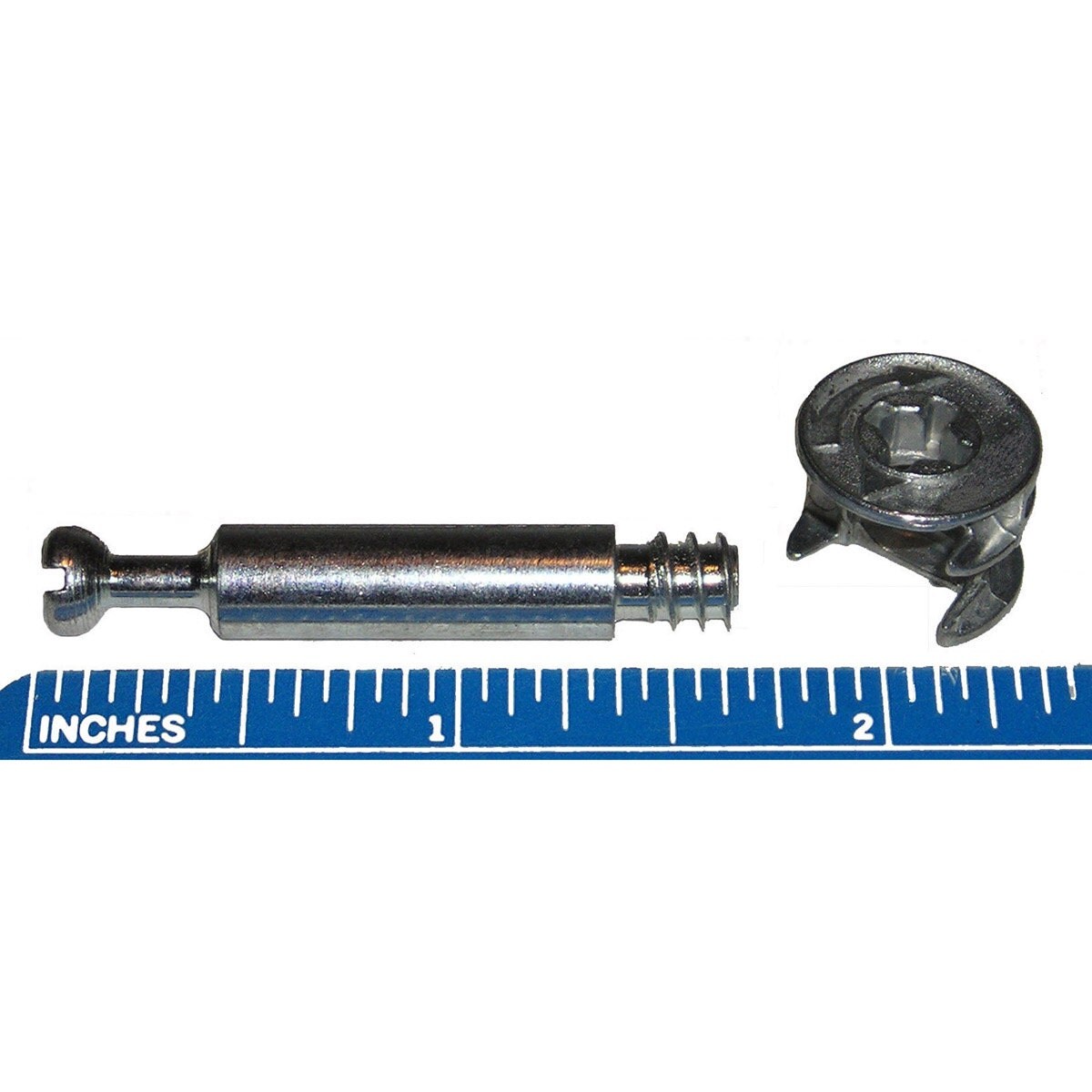 Cam Lock Furniture Fastener Kit 15mm x 12mm Cam with 34.4mm