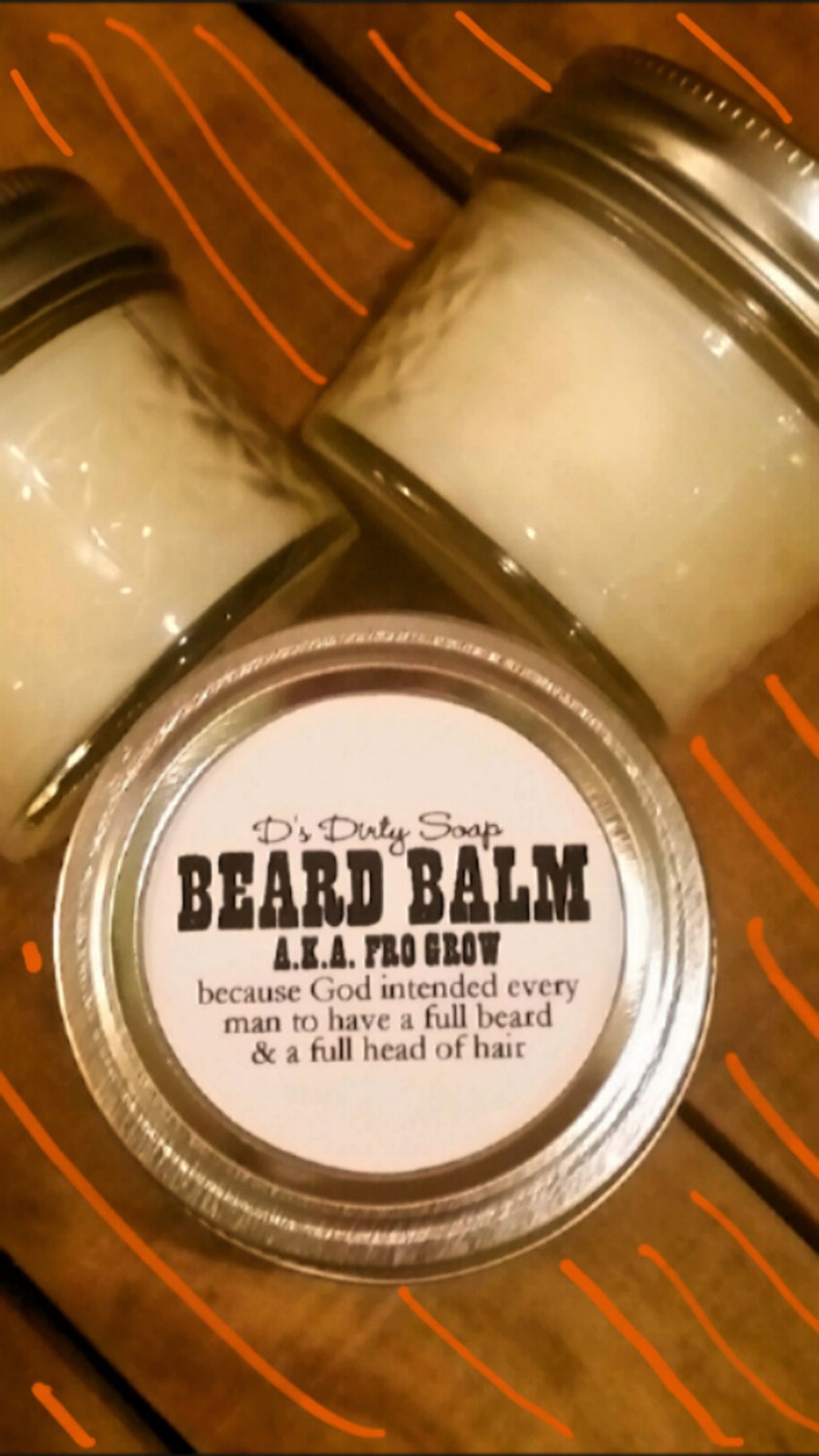 D's Beard Balm a.k.a Fro Grow with Coconut Oil Shea