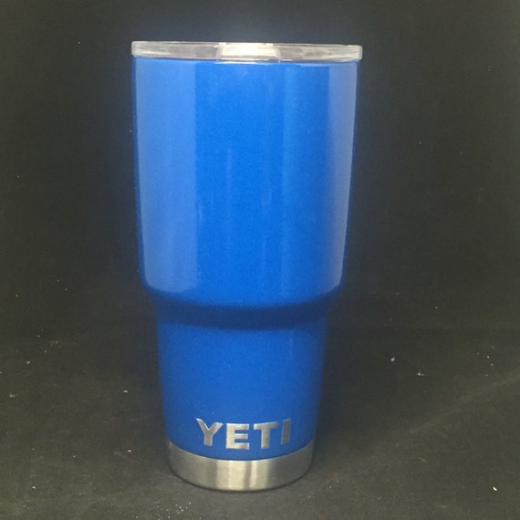 Royal Blue Powder Coated 20 or 30oz Yeti Rambler Cup