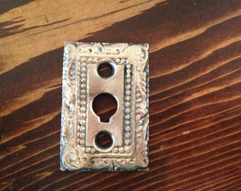 Antique Brass Keyhole Cover