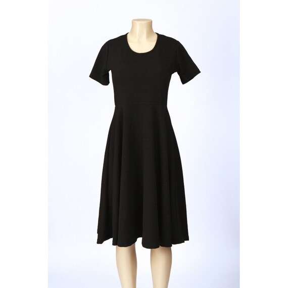 Plain Black Dress by PassifloraByKylie on Etsy