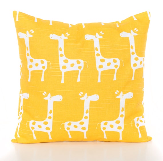 large giraffe pillow