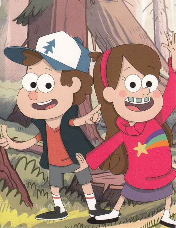 Gravity Falls Post Card