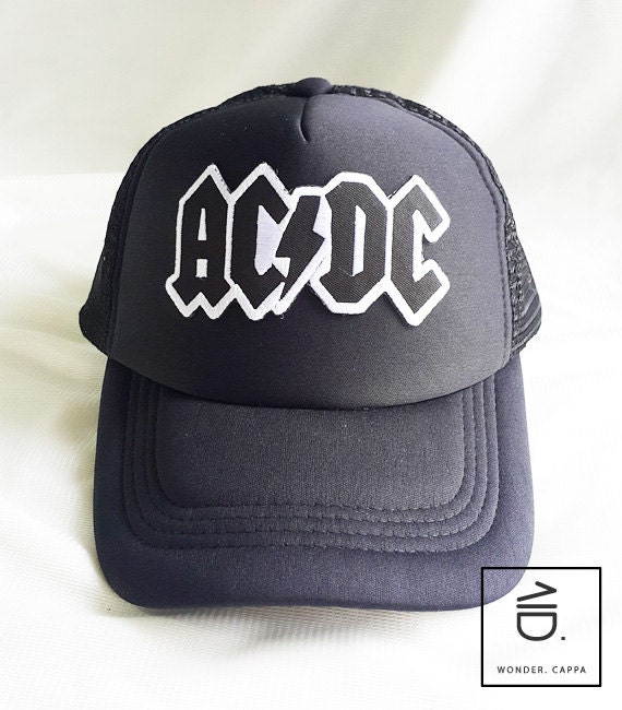 AC/DC Funny Rock Band hat Unisex Baseball Hat by wondercappa