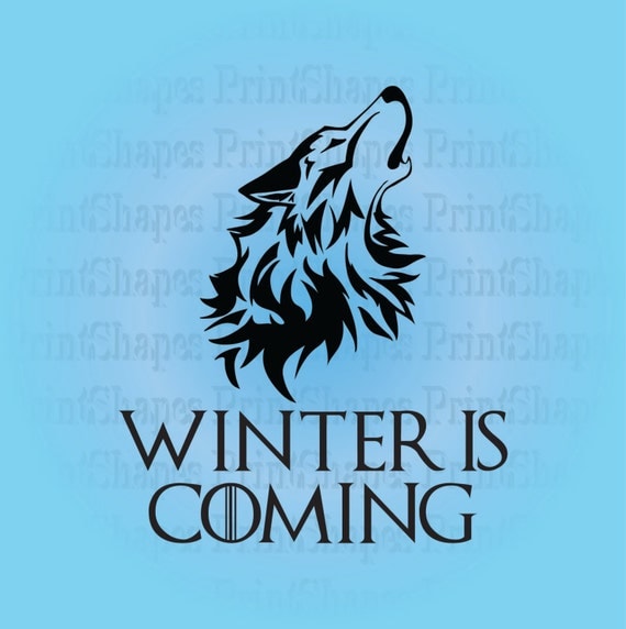 Download Game of thrones Winter is coming wolf head vector by ...