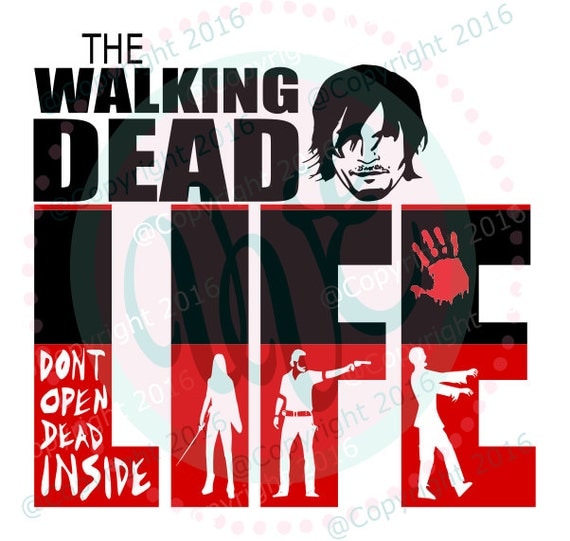 Download Walking Dead LIFE svg dxf cutting files for by ...