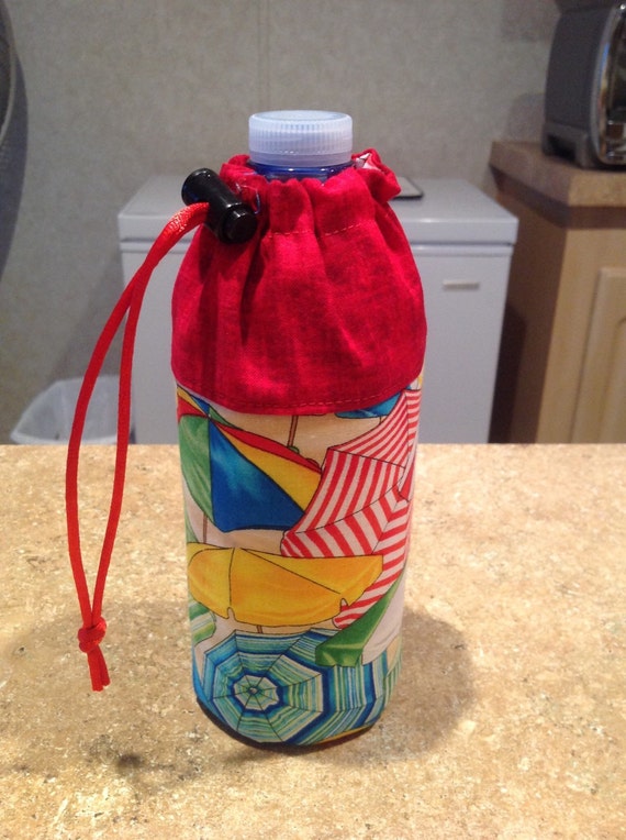 Insulated Water Bottle Cover by DebsSewingCreations on Etsy