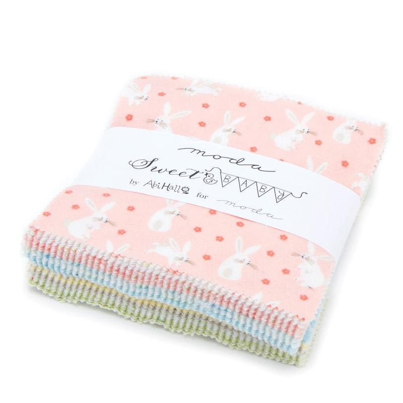 Flannel Sweet Baby Charm pack by Abbi Hall for Moda fun soft