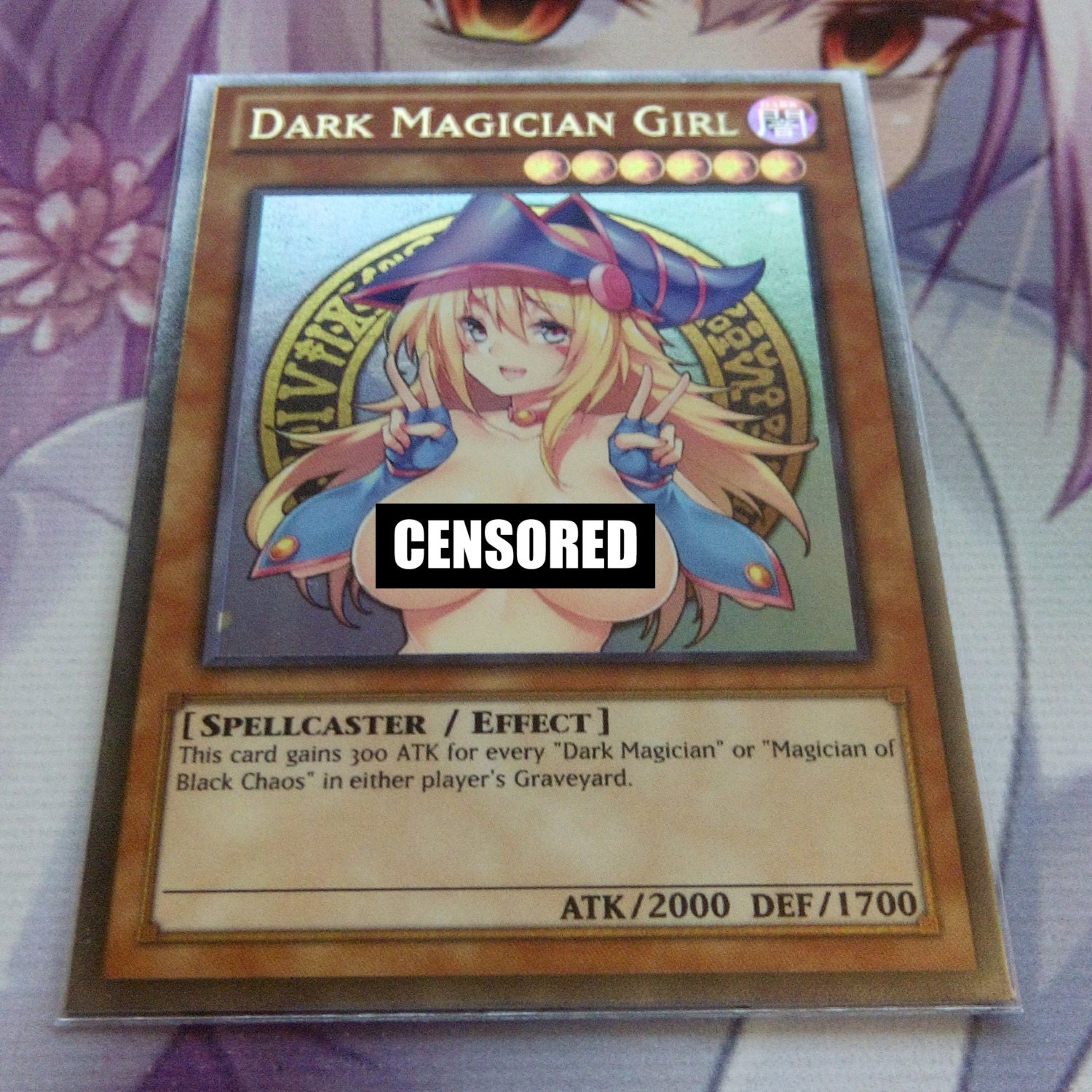 Etsy Custom Dark Magician Girl Cards. sexy dark magician girl ultra rare. 