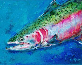 Freshwater fish art | Etsy