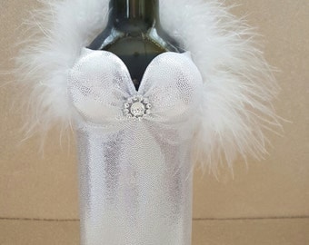 Wine bottle covers. Straight Ballgown, Weddings Gift, Bridal showers, Engagement, Hen Parties, Birthdays & Proms etc