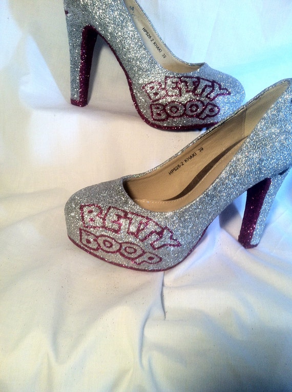 BETTY BOOP inspired heels sizes 3-8