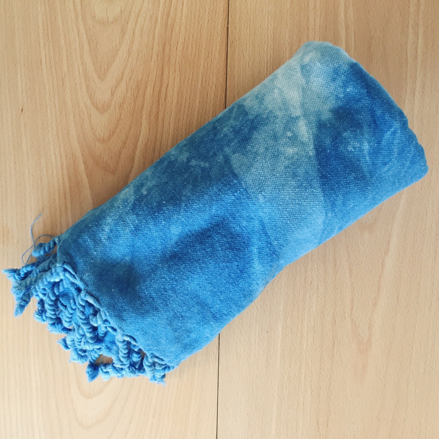 Shibori Dyed Turkish Towel