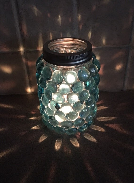 Items similar to Mason jar prism, candle holder, home decor on Etsy