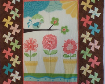 Chance of Flowers- Unfinished Quilt Top