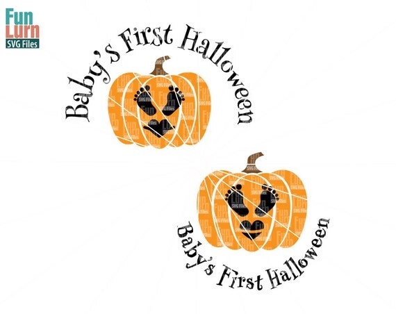 Download Baby's First Halloween SVG DXF for Silhouette Studio