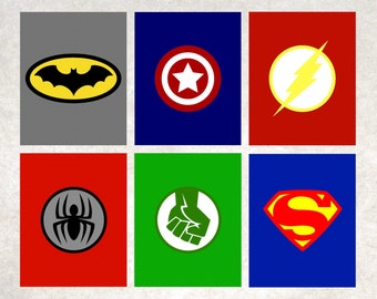 Superhero Wall Art superhero wall art | etsy Superhero Wall Art superhero wall art | etsy